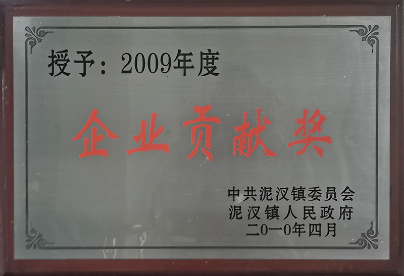 企業(yè)貢獻(xiàn)獎